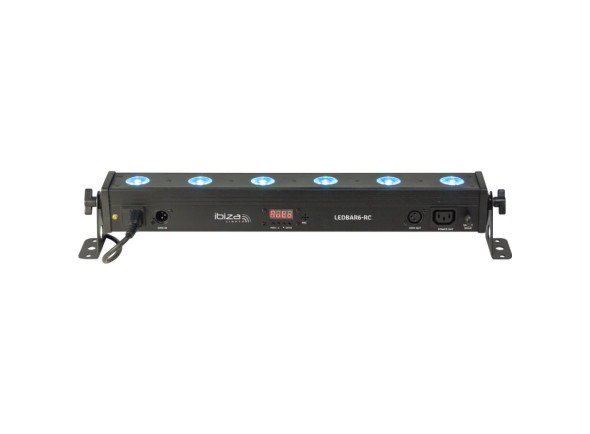 Ibiza Barra De LEDS C/ Strobe 6 LEDS RGBW 8W DMX Comando Ibiza Barra De LEDS C/ Strobe 6 LEDS RGBW 8W DMX Comando